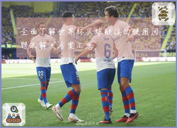 全面了解世界杯买球链接的使用问题及解决方案汇总